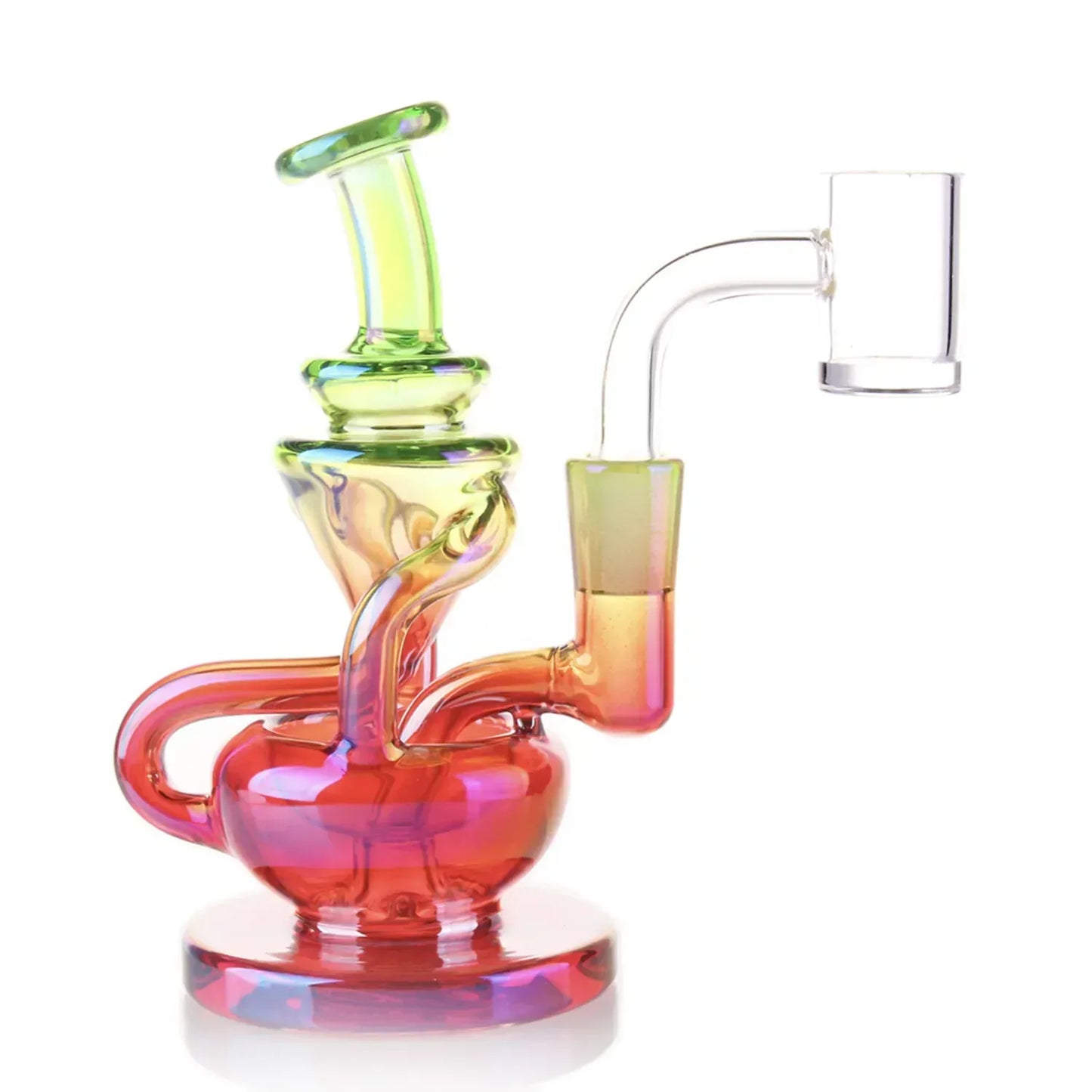 DHC Swirly Recycler Dab Rig - 5.5 in.
