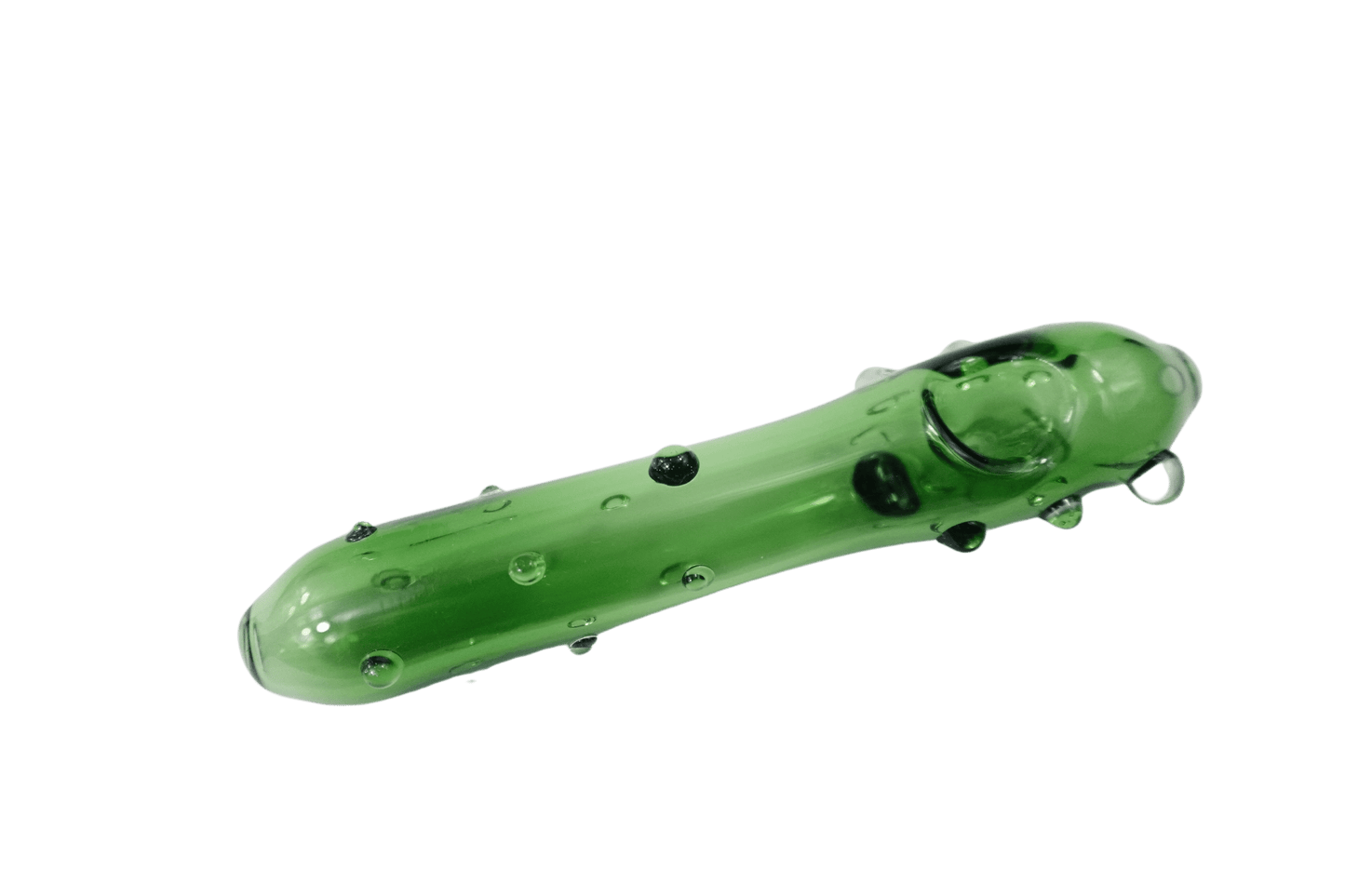 5'' Cucumber Man Glass Hand Pipe
