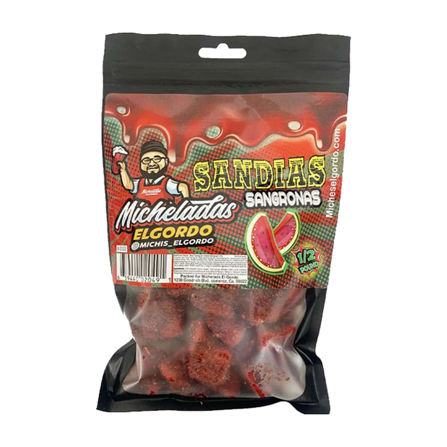 Micheladas El Gordo Sandias Sagronas - 8 oz.