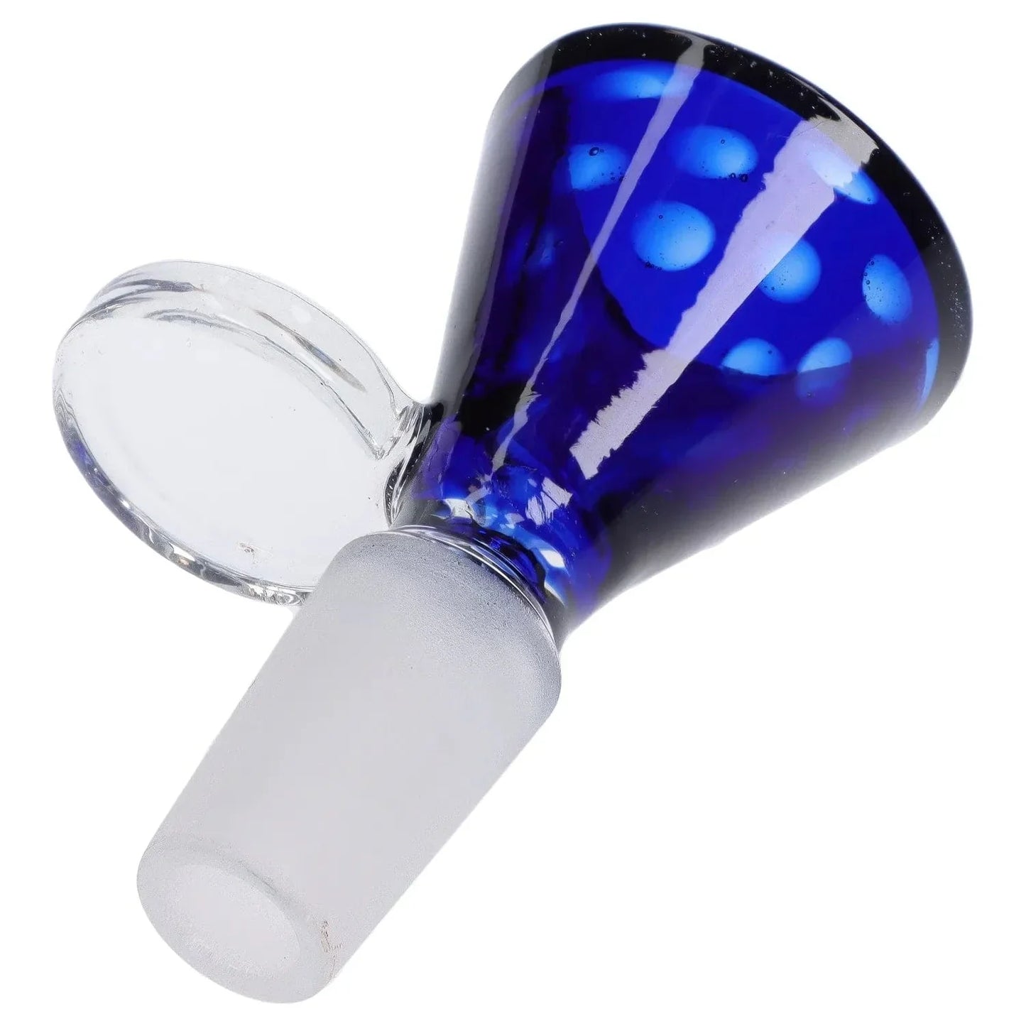 Wig Wag Bowl with Spiky Horn - Male 14mm