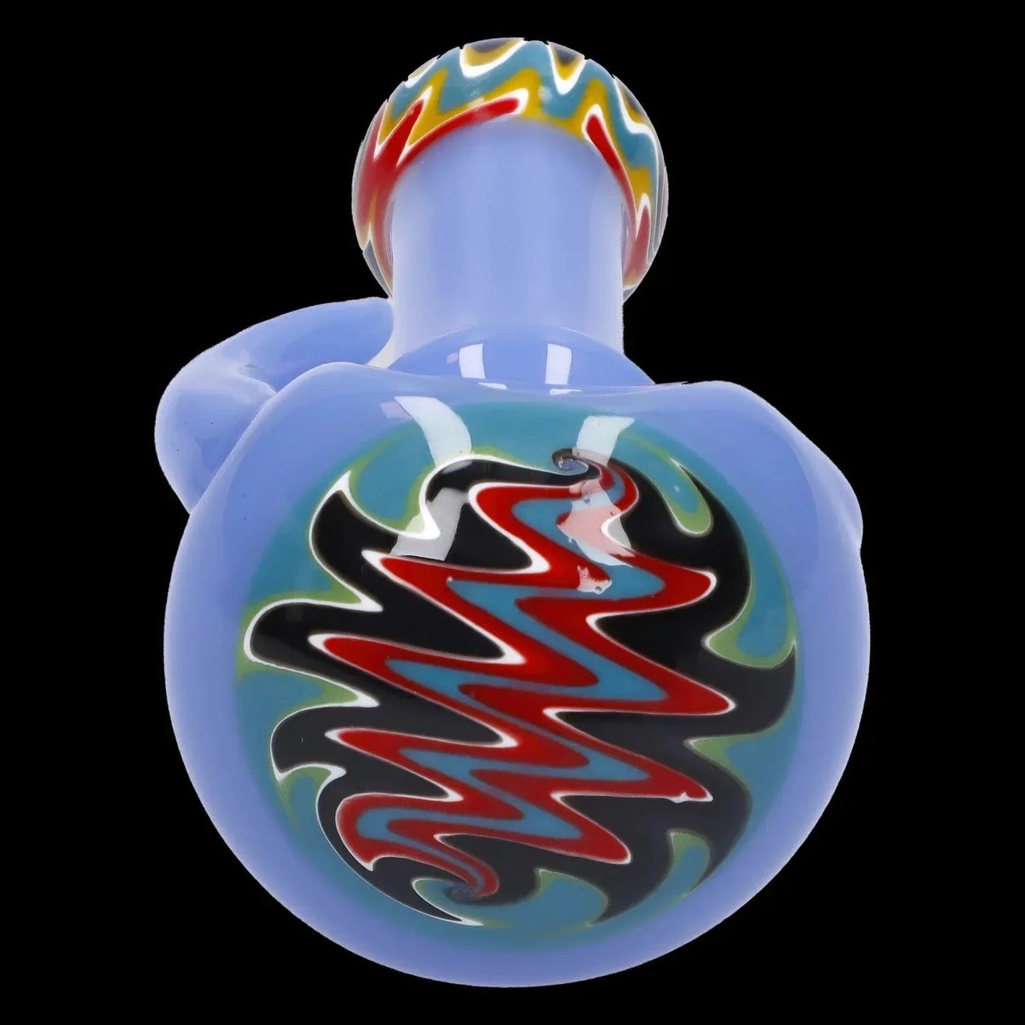Slime Tube Horn Reversal Art Spoon Pipe - 4.5 in