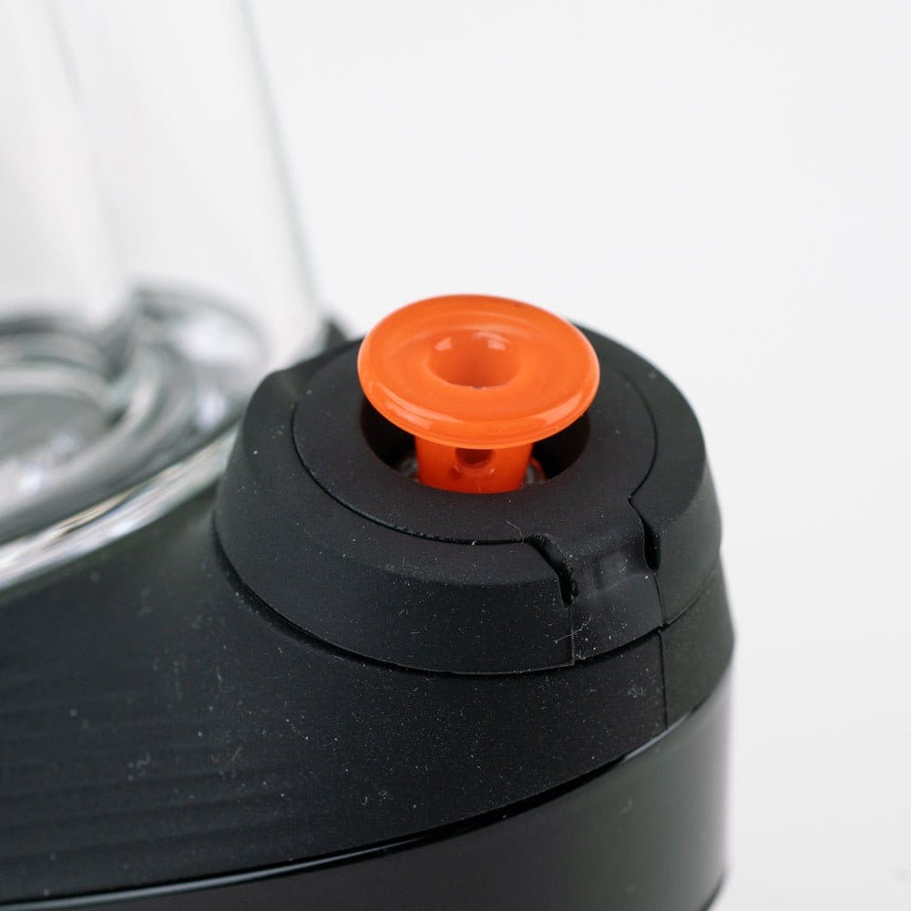 Empire Glassworks PuffCo 'New Peak' & Proxy Glass Joystick Cap - Orange