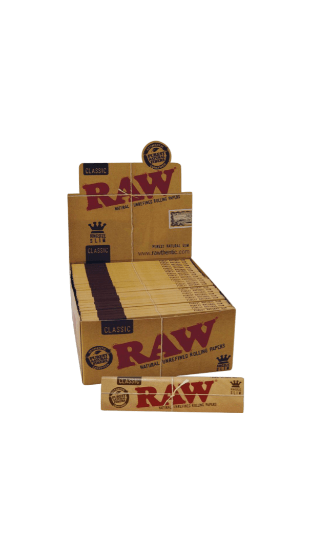 RAW Classic King Size Slim Rolling Papers