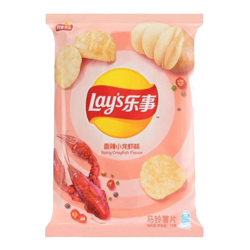Lay's Chips - Spicy Crayfish