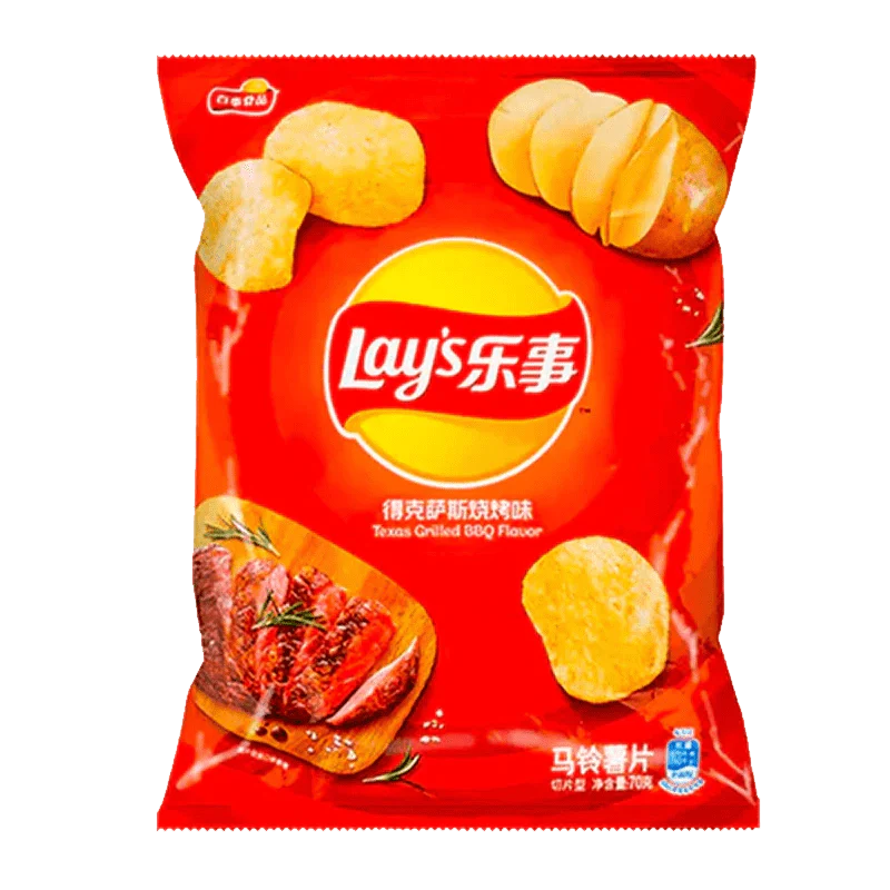 Lay's Chips - Texas Grilled BBQ