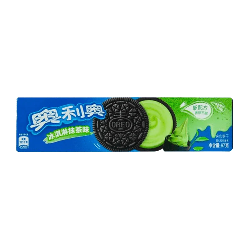Oreo Cookies - Matcha Ice Cream