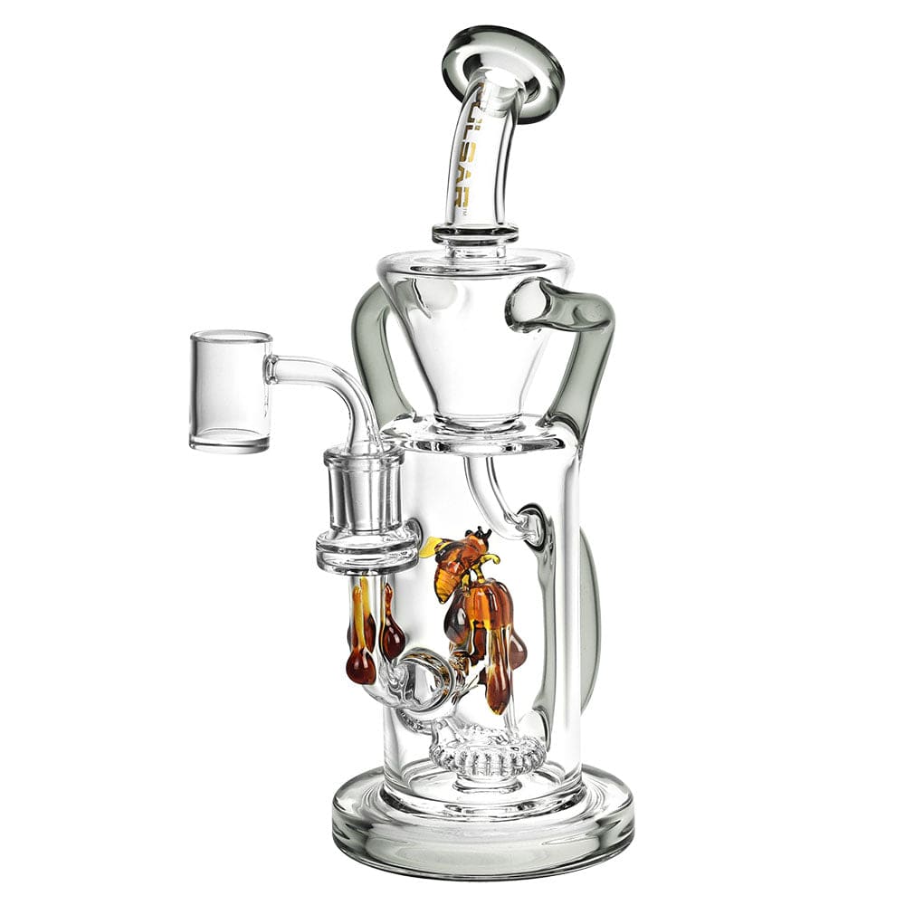 Pulsar Honey Sweetness Recycler Dab Rig -10"/14mm F/Clrs Vry