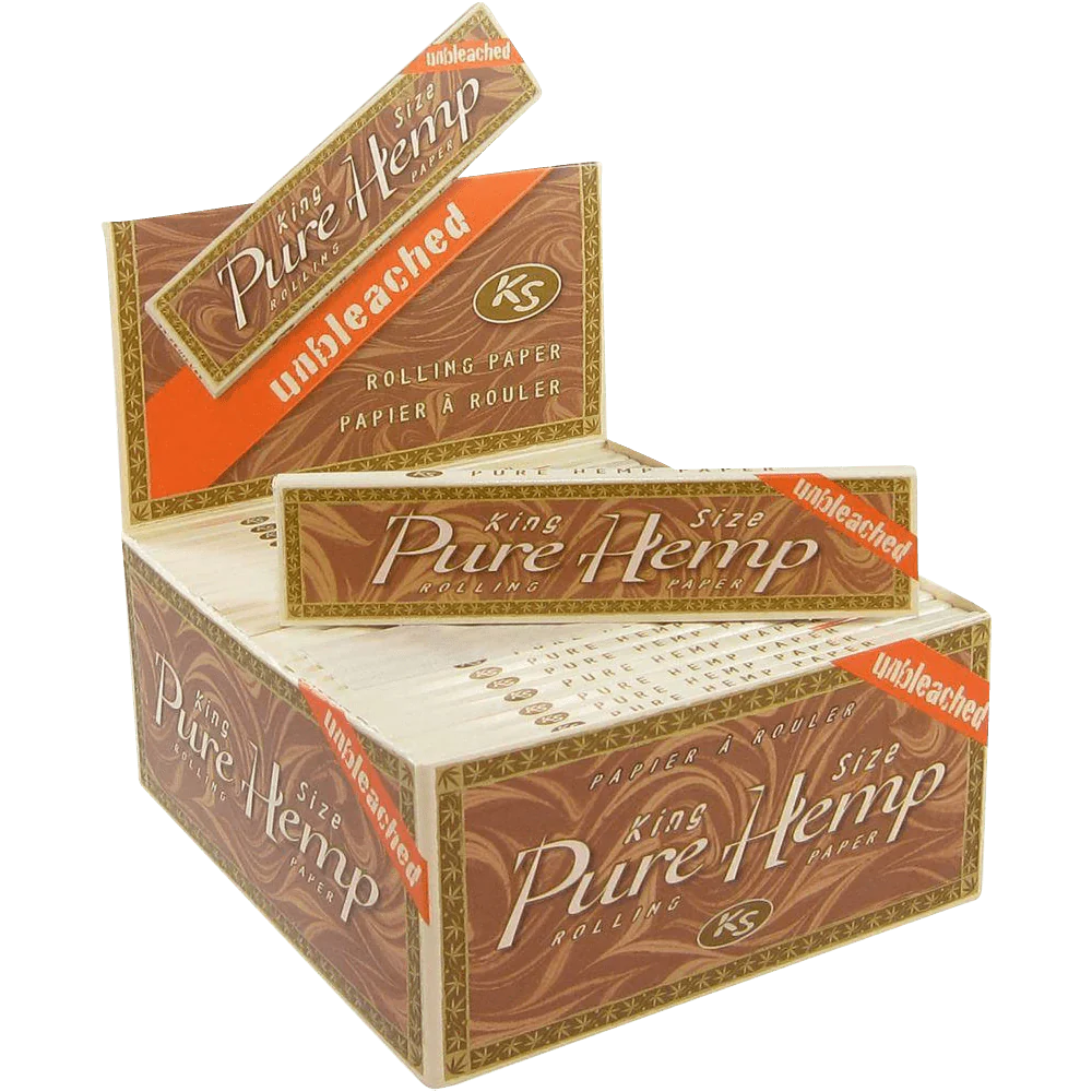 Pure Hemp Unbleached King Size Rolling Papers