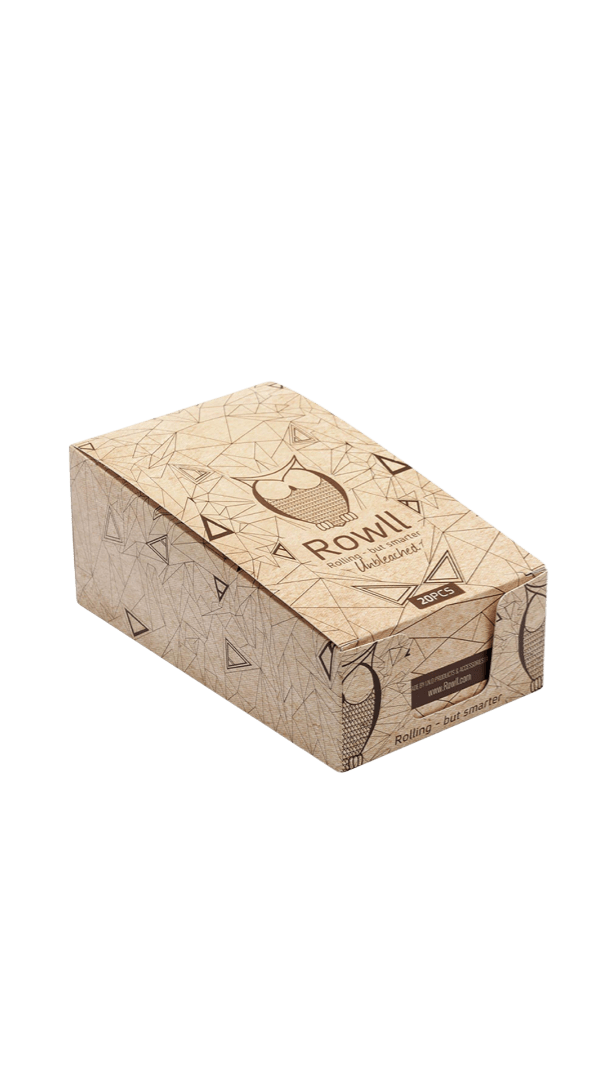 All in One Rolling Paper Kit w/ Grinder - Unbleached