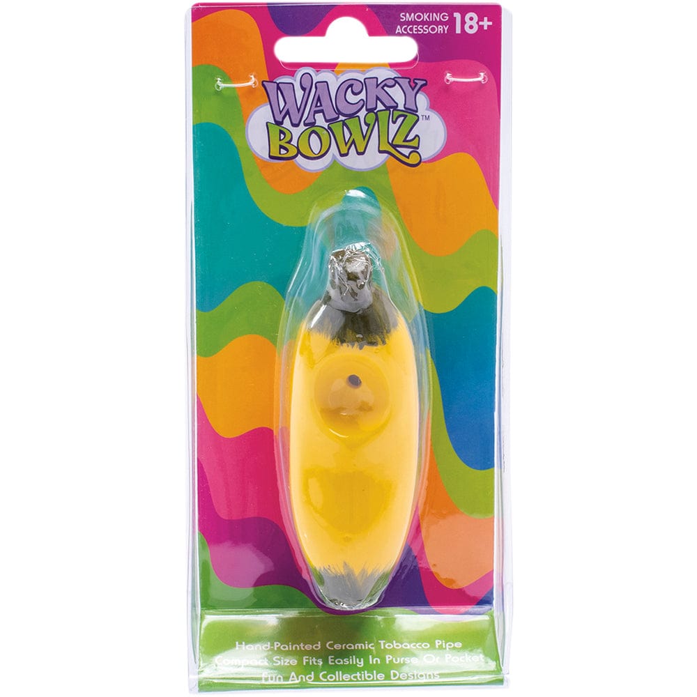 Wacky Bowlz Banana Ceramic Hand Pipe