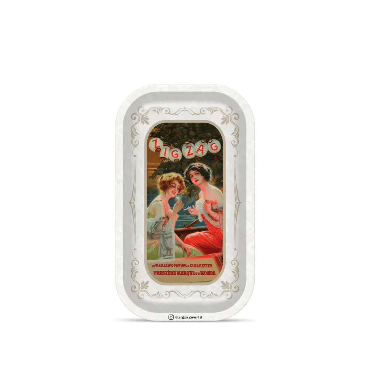 Zig Zag Lanterns Rolling Tray