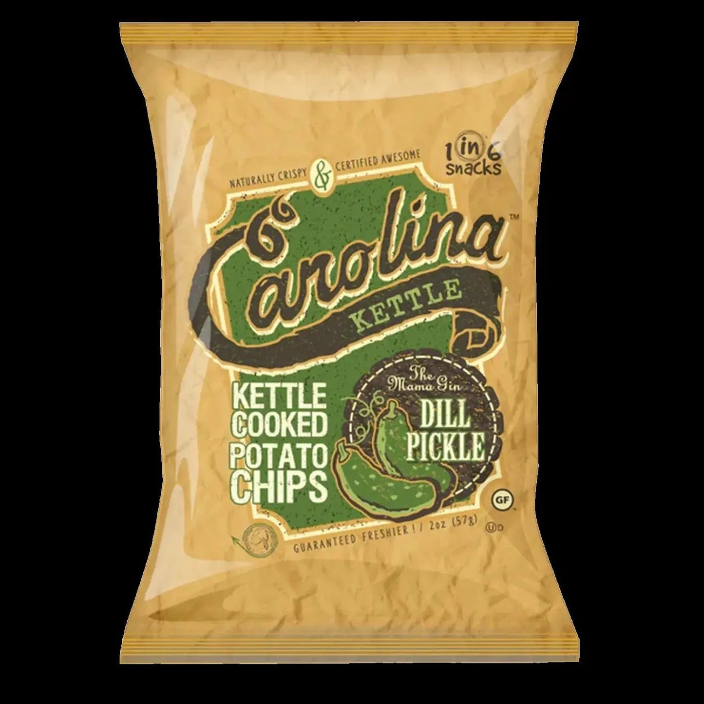 Carolina Kettle The Mama Gin Dill Pickle Chips
