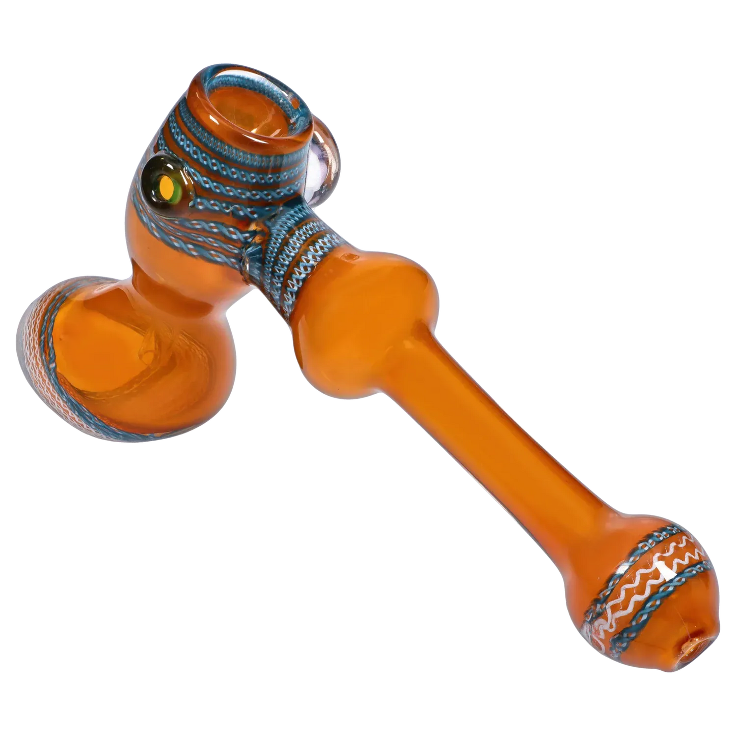 DHC Gold Fume with Locket Hammer Bubbler - 9 in.