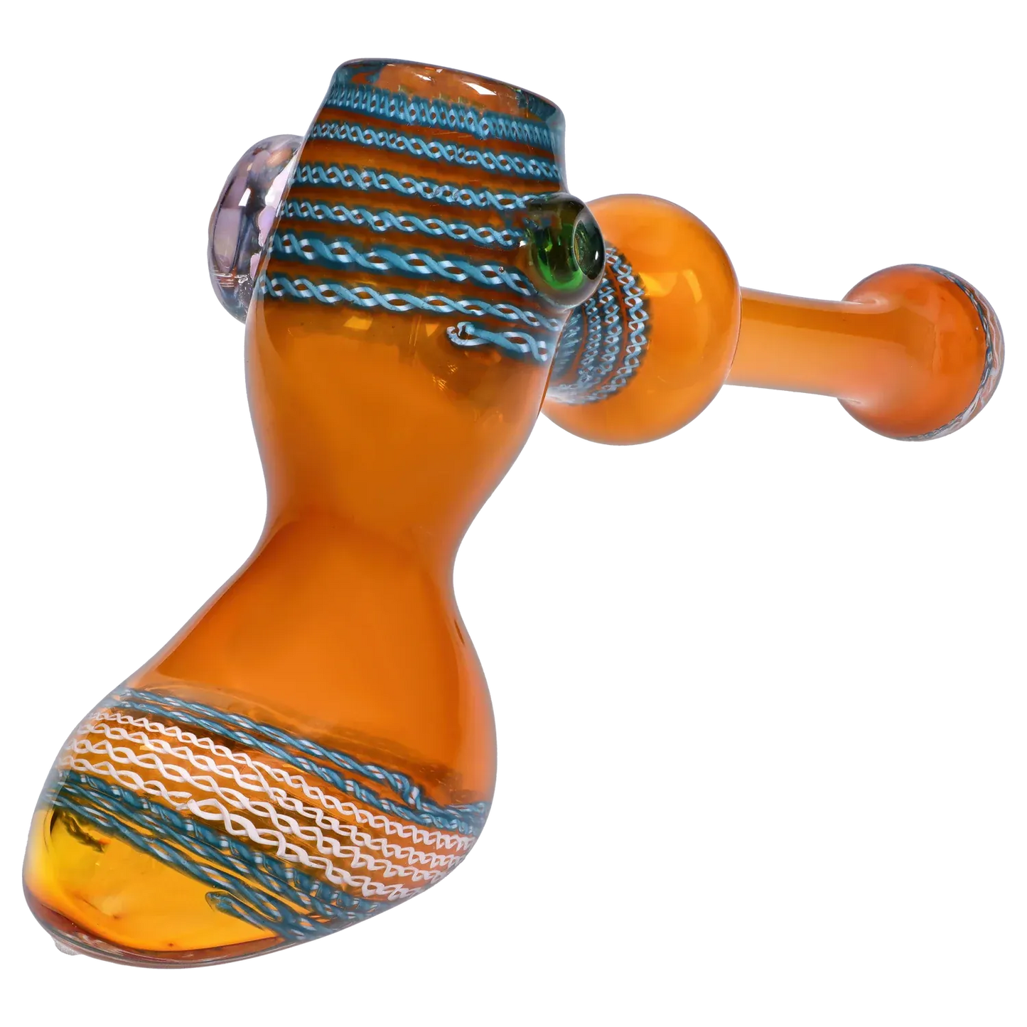 DHC Gold Fume with Locket Hammer Bubbler - 9 in.