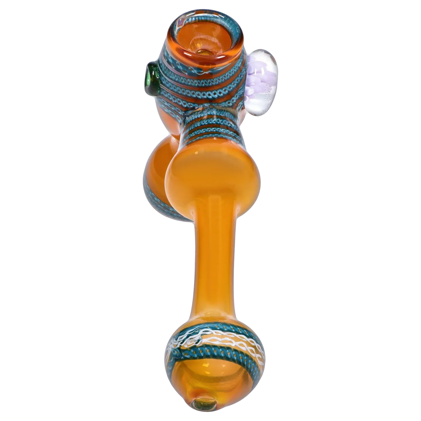 DHC Gold Fume with Locket Hammer Bubbler - 9 in.