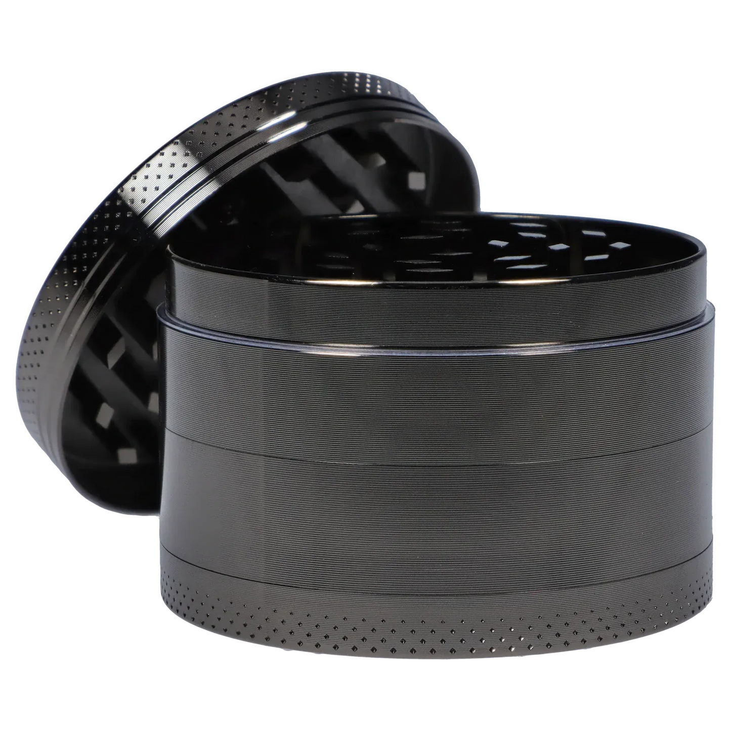 63mm Chrome with Tiny Glowing Mushrooms Grinder