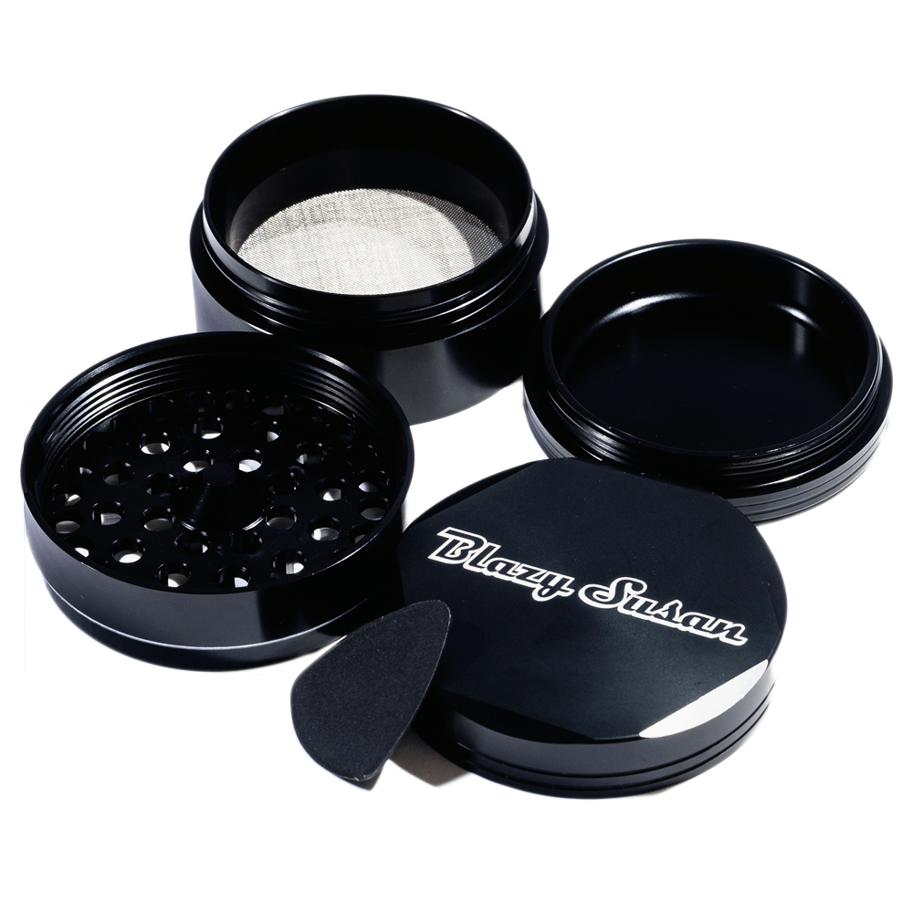 Blazy Susan 4-pc 3 Chamber Grinder