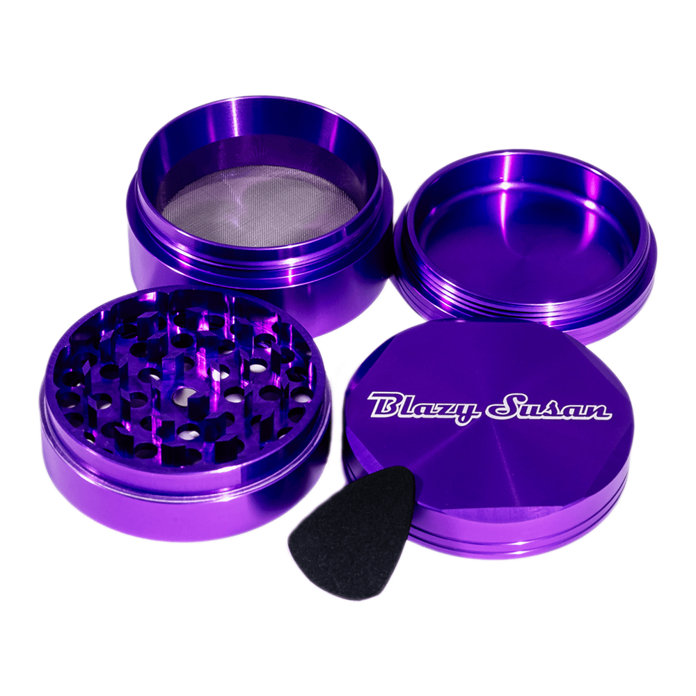 Blazy Susan 4-pc 3 Chamber Grinder