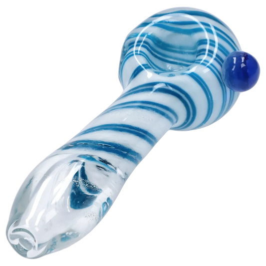 DHC 3-inch Glass with Marble Hand Pipe