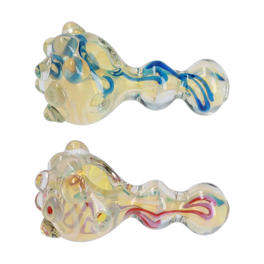 DHC Multi-Marble Spoon Pipe - 4.5 in.