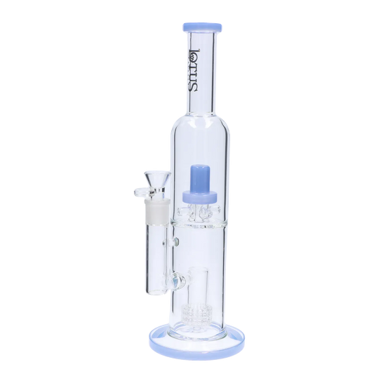Dual Perc with Colour Accents Bong - 15 in.