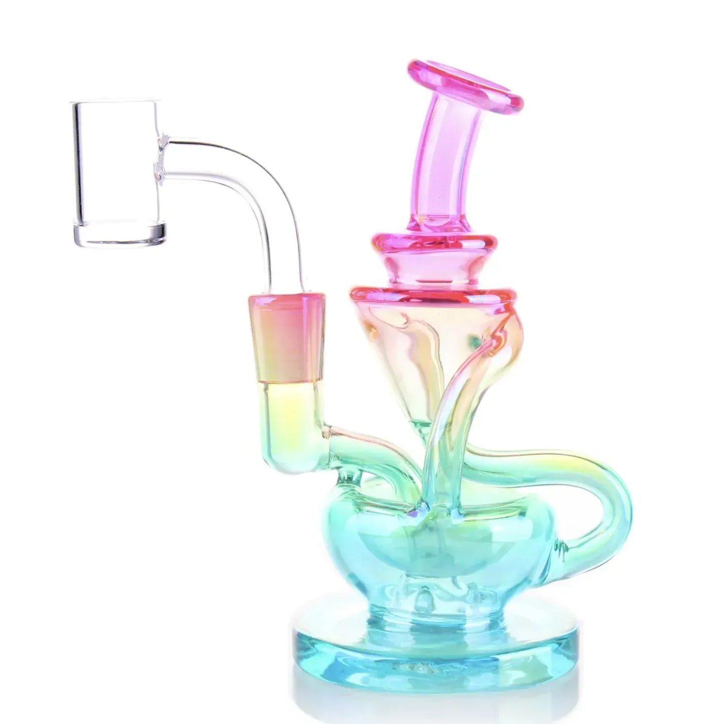 DHC Swirly Recycler Dab Rig - 5.5 in.