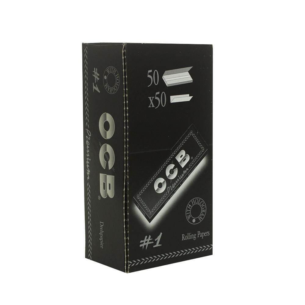 Rolling Papers OCB Premium Slim Black King Size 50 Pack