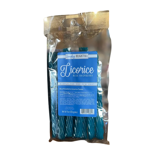 Simply Delightful Blue Raspberry Licorice