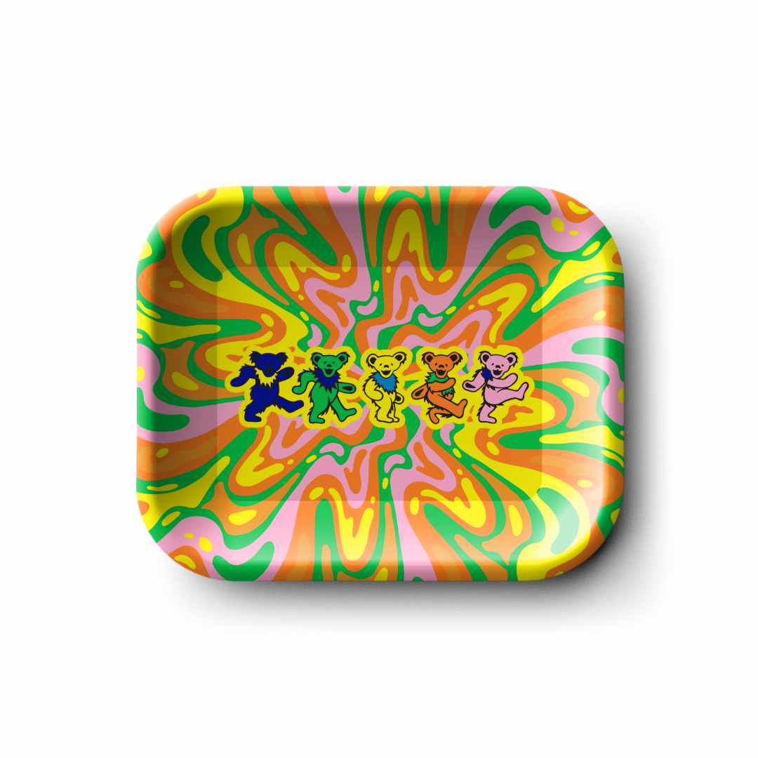Blazy Susan Grateful Dead Metal Rolling Tray - Small