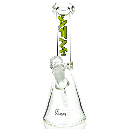 AFM Glass Heavy Boi Clear 9mm Glass Beaker Bong