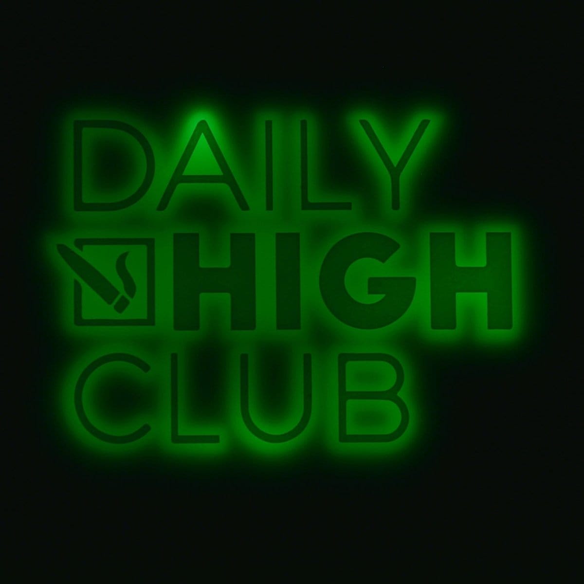 GlowTray x Daily High Club Rechargeable LED Rolling Tray
