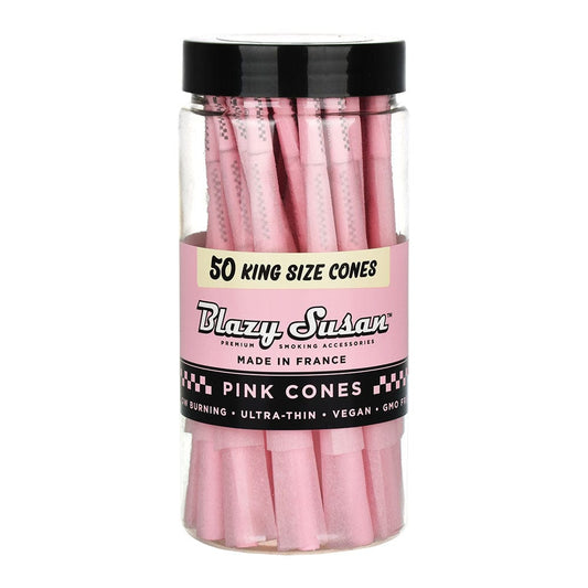 Blazy Susan Pink Pre-Rolled Cones 50 Pack