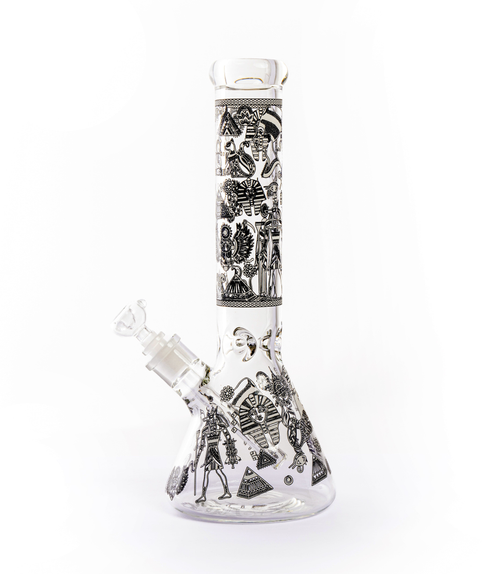 Glow in the Dark Egyptian Deities Bong