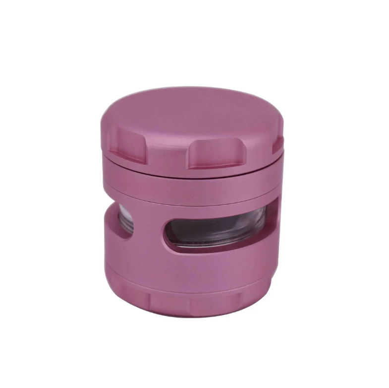 3" Aluminum Grip Edge Grinder with Chamber Windows