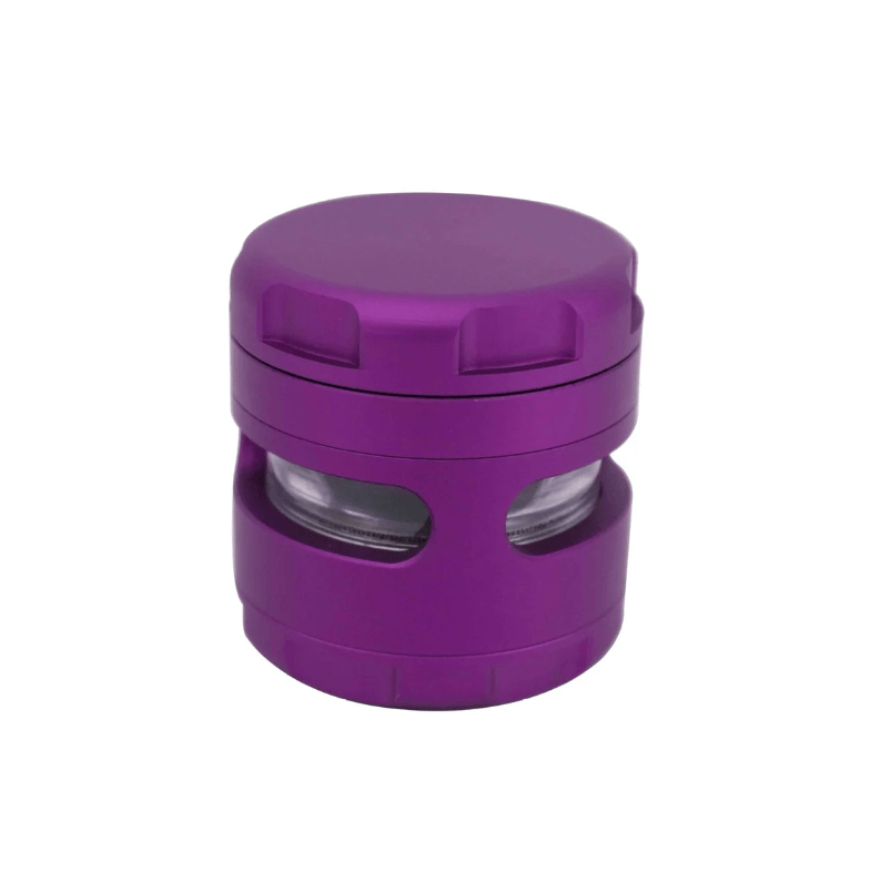 3" Aluminum Grip Edge Grinder with Chamber Windows
