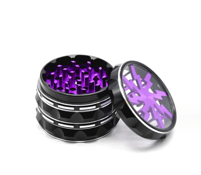 4 Piece Aluminum Lighting Teeth Grinder