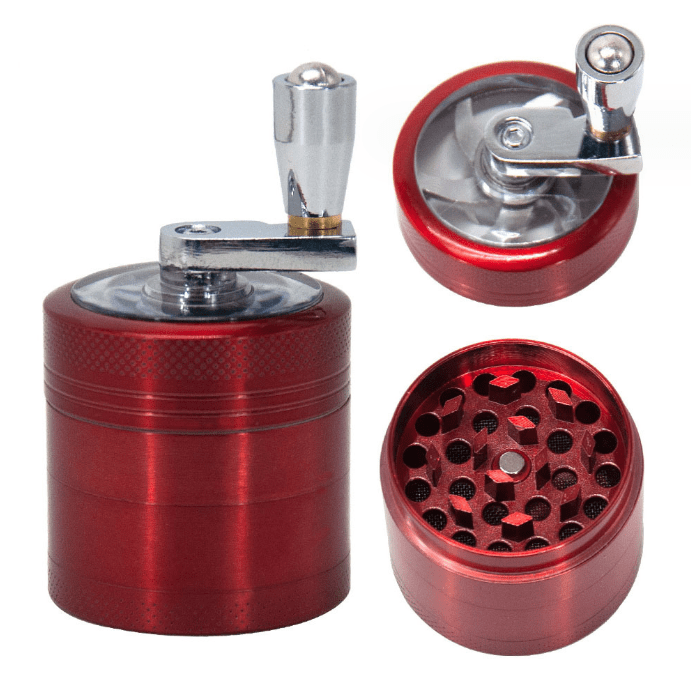 4 Piece Hand Crank Grinder