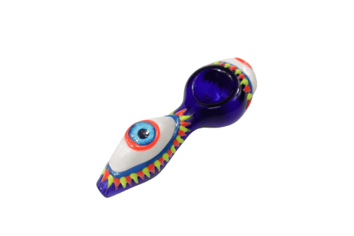 5'' One Eye Monster Glass Spoon Hand Pipe