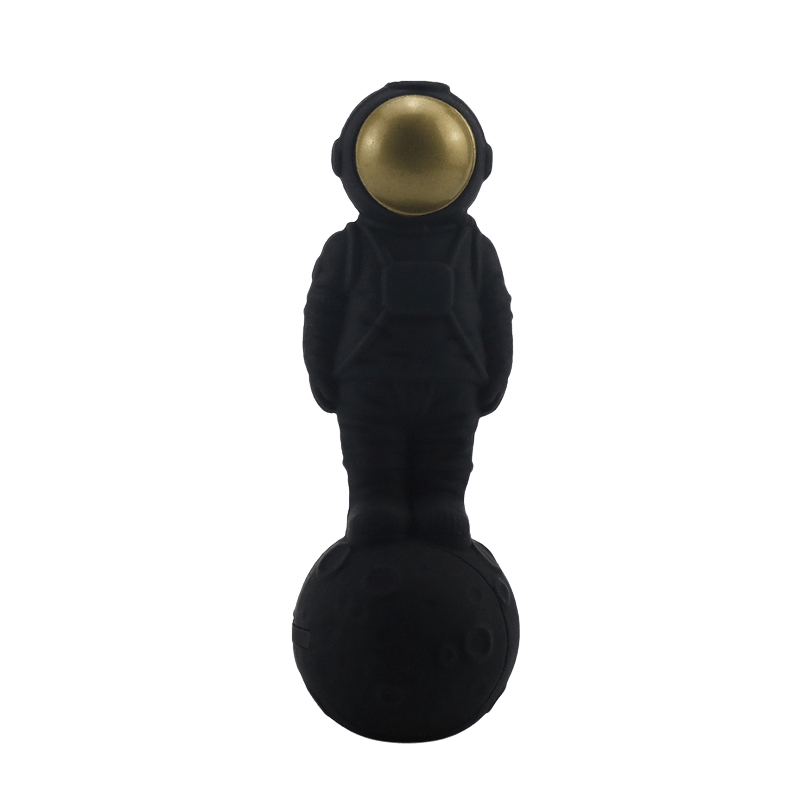 Silicone 2 in 1 Astronaut Hand Pipe/Vapor Straw with Lid and Titanium Tip