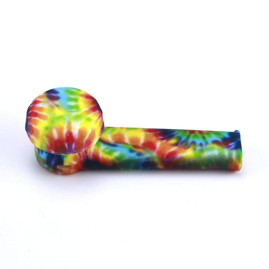 Silicone Hand Pipe with Lid and Removeable Bowl