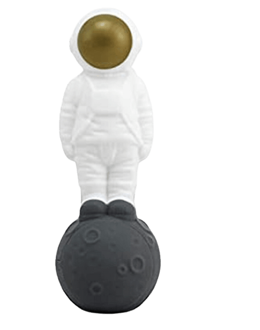 Silicone 2 in 1 Astronaut Hand Pipe/Vapor Straw with Lid and Titanium Tip