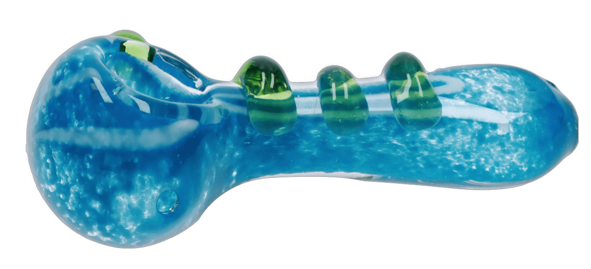 DHC 3-inch Glass with Drips Hand Pipe