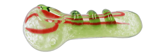 DHC 3-inch Glass with Drips Hand Pipe