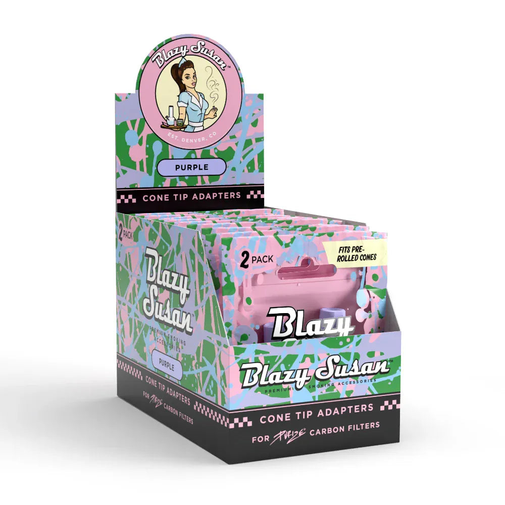 Blazy Susan Purize Cone Tip Adapters - Display Box