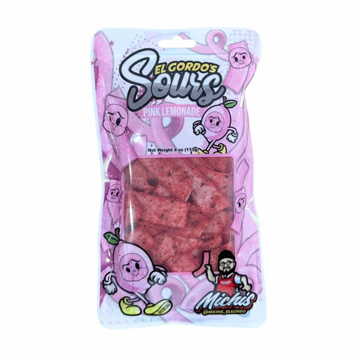 El Gordo Pink Lemonade Chamoy Sours - 4 oz.
