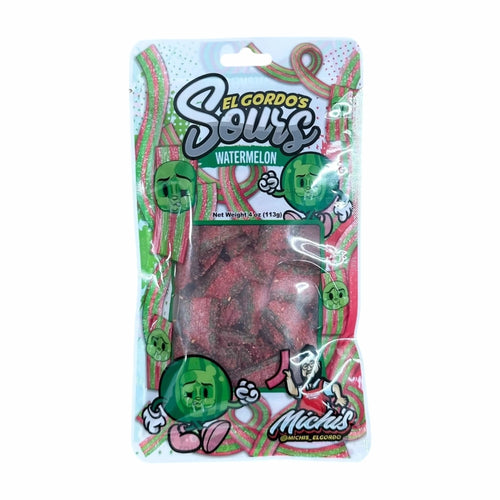 El Gordo Watermelon Chamoy Sours - 4 oz.