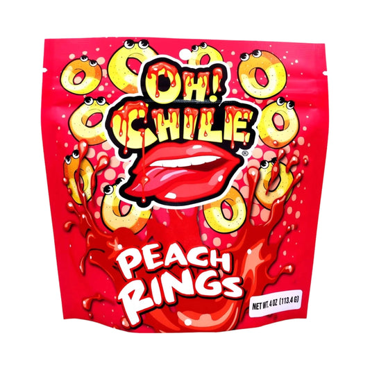 Oh! Chile Peach Rings - 4 oz.