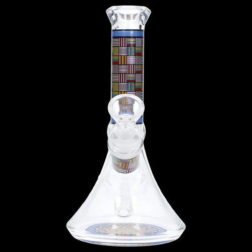Diamond Beaker with Colorful Tube - 7 in