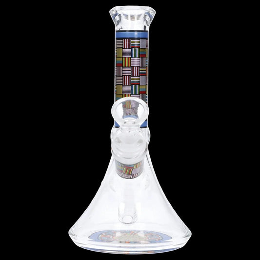 Diamond Beaker with Colorful Tube - 7 in