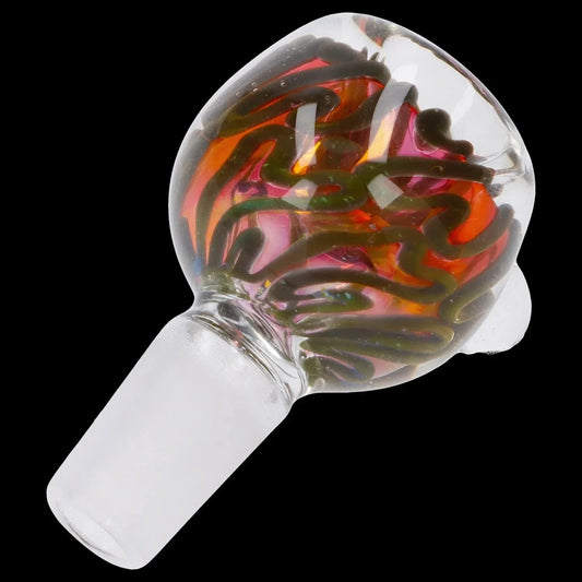 Gold Fume Color Line Bowl - 14mm